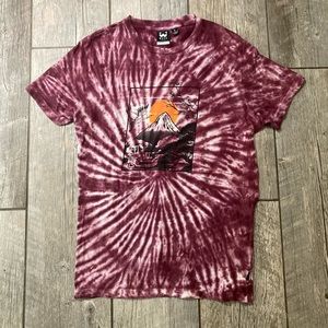 Red tie dye T-shirt